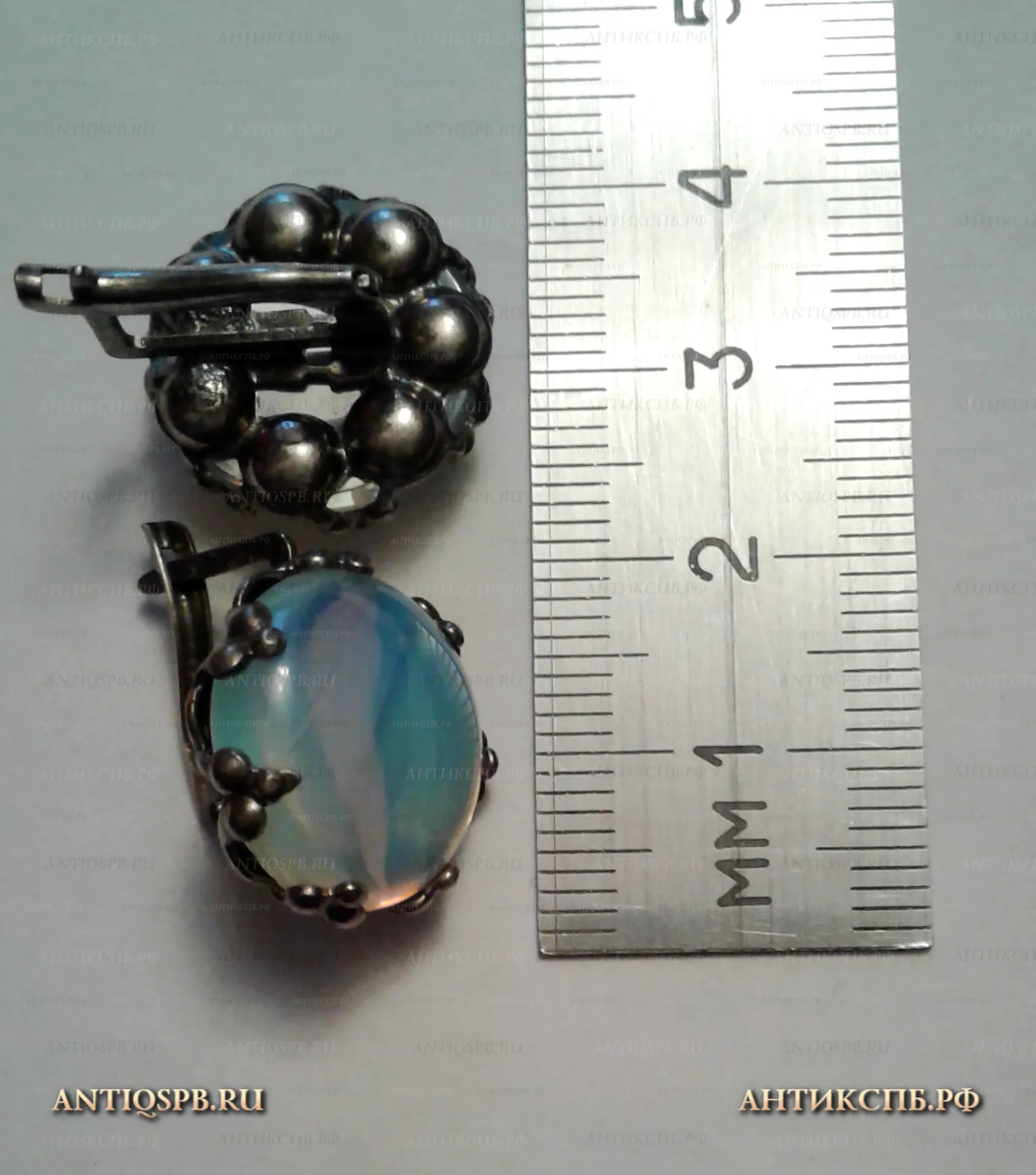 Серьги. Бижутерия. Вт. пол. ХХ века. №21682.1